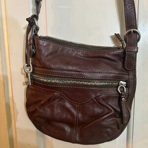 Brown Fossil Crossbody Handbag